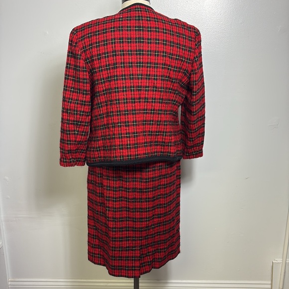 Pendleton Christmas Blazer and Skirt Suite Set - Picture 5 of 9